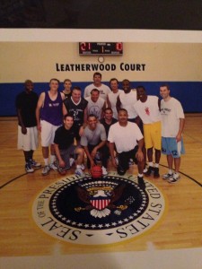 091101 Ben Played Basketball with Obama - Mid size